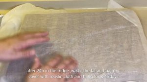 Lardo / Salo recipe ( cured back fat )