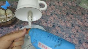 Летящая чашка ! (мастер-класс) Парящая чашка из бусин своими руками