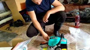 STURM GC99522B РАСПАКОВКА ЗАВОДКА КРАТКИЙ ОБЗОР БЕНЗОПИЛЫ