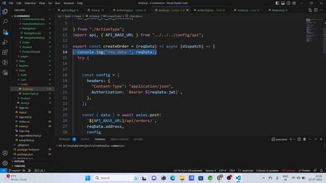 Ecommerce Website Development Tutorial With MERN Stack | Connect Frontend To Backend #5