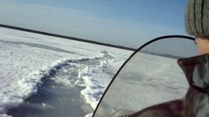 Снегоход МВП-500 снег с водой