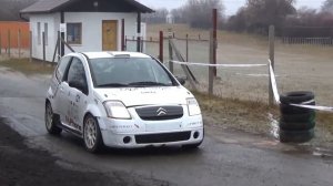 Szilveszter Rally 2021 Bukovics Dominik - Varga Balázs Citroën C2 R2 Max