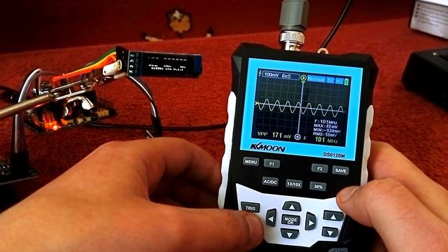Осциллограф DSO120M MUSTOOL MDS120M