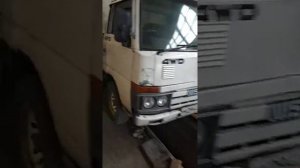 NISSAN Atlas 150 4WD снятие поддона ДВС