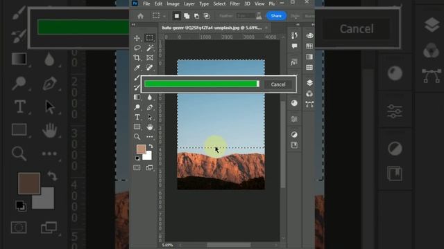 How to make clouds by Using Generative Fill in Adobe Photoshop Beta смотреть онлайн