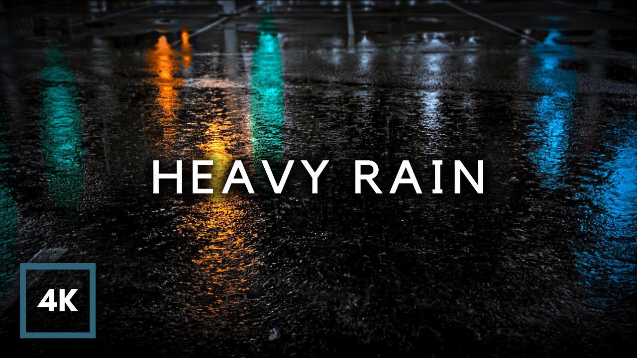 HEAVY RAIN for Sleeping. Block Noise and End Insomnia with Heavy Rain Sounds for Sleeping смотреть онлайн