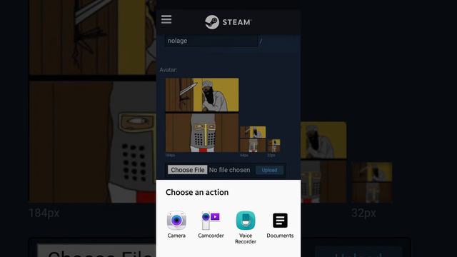 How to change steam profile picture on mobile device смотреть онлайн