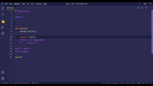 Generators in Python in Telugu | Python tutorials in Telugu | Jp NaN python tutorials Telugu