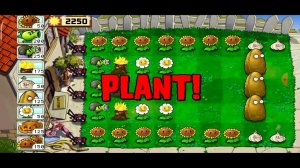 САМАЯ ЛУЧШАЯ ТАКТИКА В plants vs zombies (моё мнение)