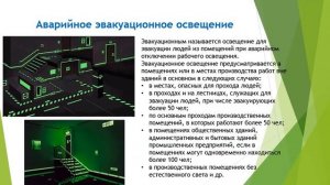 Видеоурок Виды и системы освещения