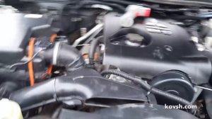 Установка подогрева двигателя на Mitsubishi L200 2.5d 4D56 Di-D