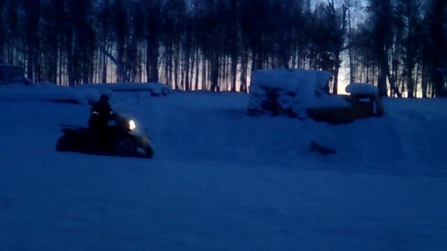 самодельный, недорогой квадроцикл, неуступающий заводским !!! смотреть онлайн