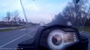 Suzuki DL650A V-strom acceleration