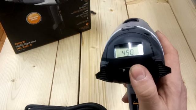 Horkovzdušná pistole STEINEL HG 2320 E s digitalním displejem смотреть онлайн