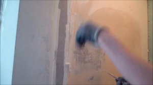 Как снять краску со стен без шума,пыли и запаха! как снять шпатлевку со стен!Лайфхак )))