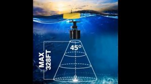 LUCKY Kayak Portable Fish Depth Finder Water Handheld Fish Finder Sonar Castable FFC1108