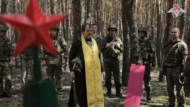 Перезахоронение останков воина Советской армии - участника ВОВ в зоне проведения СВО