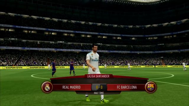FIFA 18 El Clasico - Real Madrid vs Barcelona Gameplay PS3 HD смотреть онлайн