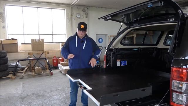 Ladeflächenauszug  für Ihren Pickup z.B. Fiat Fullback Isuzu D-Max ...