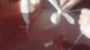 Кукла из талаша (листья из початков кукурузы)