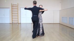 Progressive side step in Tango | Поступательный боковой шаг в Танго