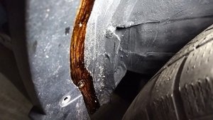 Результат обработки днища Honda CR-V 3