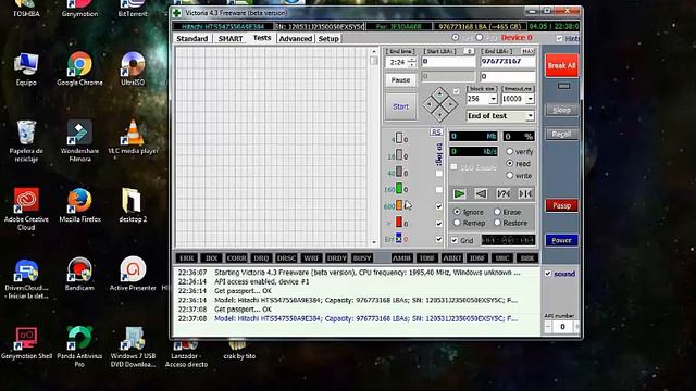 como reparar nuestro disco duro con victoria freeware 4.3 beta смотреть онлайн