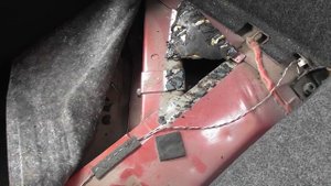 Рено Меган 2 замена заднего амортизатора