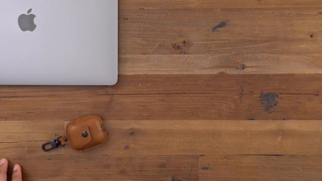 Review: AirSnap leather case for AirPods смотреть онлайн