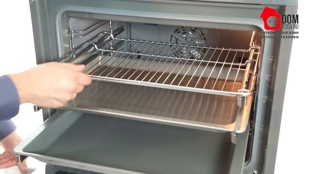 Электрическая духовка Bosch HBG 43T450 смотреть онлайн