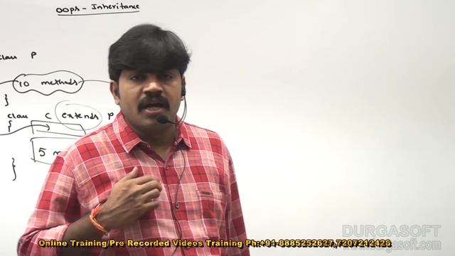 OCJA (1Z0 - 808 ) || Java SE 8 Programmer I || OOPS - Inheritance Introduction || Durga Sir смотреть онлайн