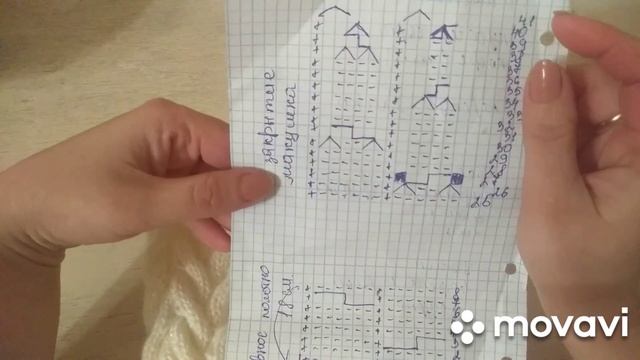 Вязание спицами. МК. Шапка с косами из Ализе Симли. смотреть онлайн