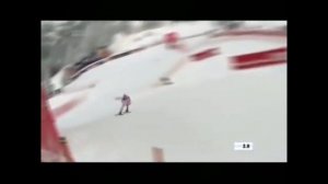 Horrible near deadly Ski Downhill crash Streif Kitzbühel Hahnenkamm Hans Grugger