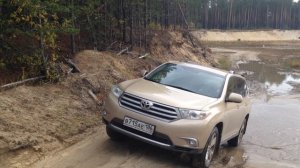 Диагональное вывешивание Тойота Highlander II