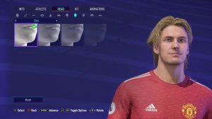 FIFA 21 Beckham Virtual Pro lookalike