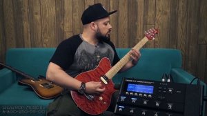 BOSS GT-1000 - Топовый гитарный процессор, демонстрация звучания