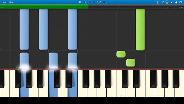 Rise Up - Yves LaRock - Easy Piano Cover - (Synthesia) смотреть онлайн