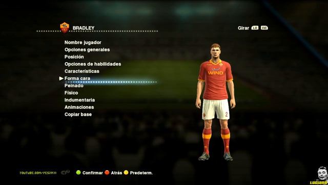 PES 2013: AS Roma / Revisión Plantilla