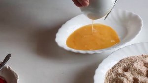 Куриный Хрустящий Шницель с гарниром. Готовь хоть каждый день