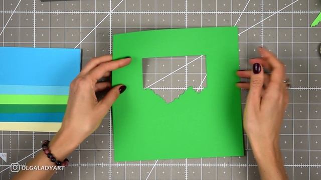 DIY | How to Make a 3D Paper Landscape | OLGA SKOROKHOD смотреть онлайн