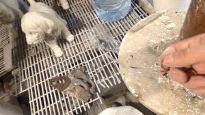 Армирование гипсовых скульптур