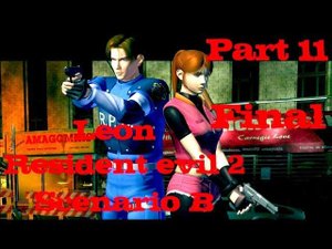 Resident Evil 2 Leon (Сценарий Б) Прохождение Часть 11 Финал