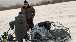 снегоход brp lynx 59 yeti 600 ace покатушки