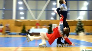 Клуб фигурного катания на роликах - Снежный вальс