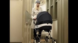 как сложить детскую коляску