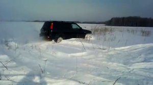 Хонда СРВ зимний офф роуд