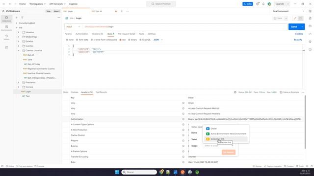 Curso de Postman | Como Usar Variables Y Generarlas Desde Un Header de Respuesta (Header Response) смотреть онлайн
