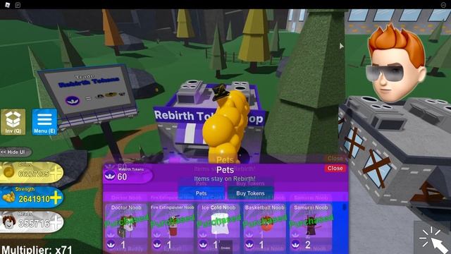 Я СТАЛ ЧИТЕРОМ С ЭТИМИ НОВЫМИ ПЕТАМИ В ОБНОВЕ МЕГА НУБ СИМУЛЯТОР | Roblox смотреть онлайн