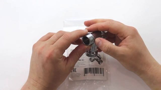 Кран шаровой для подключения сантехнических приборов. 1/2"х3/4"х1/2" Вн-Нр-Нр MQ-102 Mullequesto смотреть онлайн