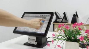 A8#Tcang 15 inch dual screen touch screen POS system